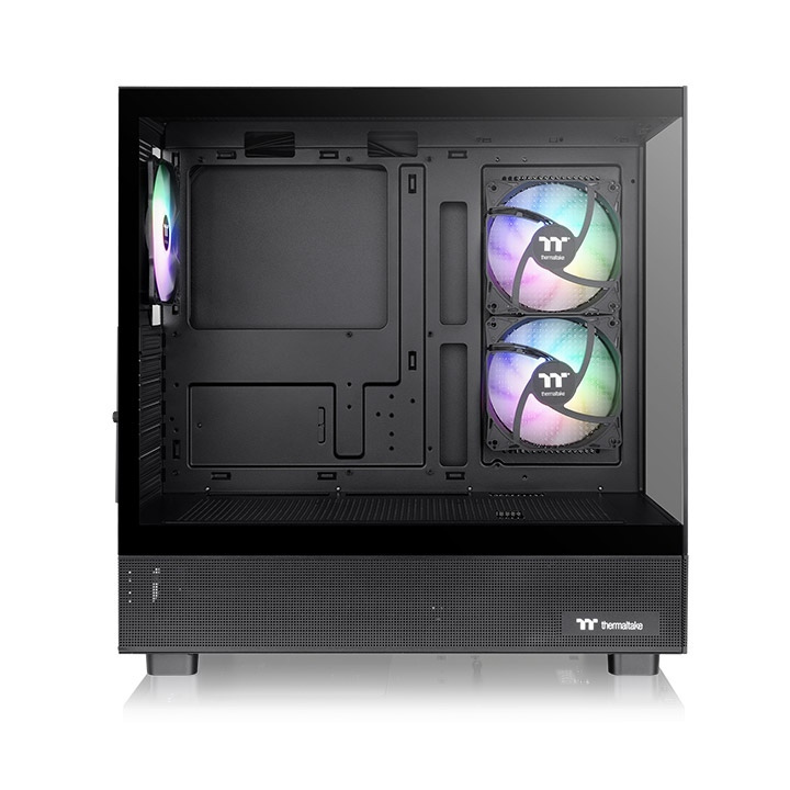 Thermaltake View 270 Plus TG ARGB Midi Tower Κουτί Υπολογιστή με Πλαϊνό Παράθυρο Black - Image 4