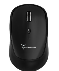 Techmade TM-XJ35 Ασύρματο Ποντίκι Μαύρο