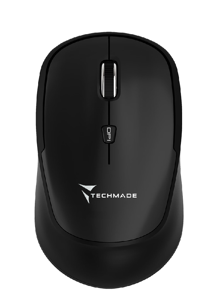 Techmade TM-XJ35 Ασύρματο Ποντίκι Μαύρο