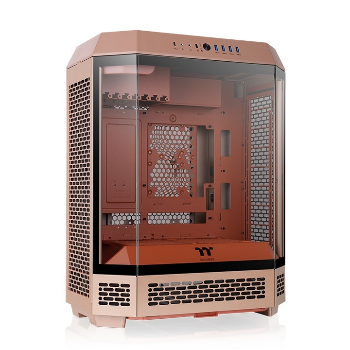 Thermaltake The Tower 600 Gaming Midi Tower Κουτί Υπολογιστή με Πλαϊνό Παράθυρο Gravel Sand - Image 3