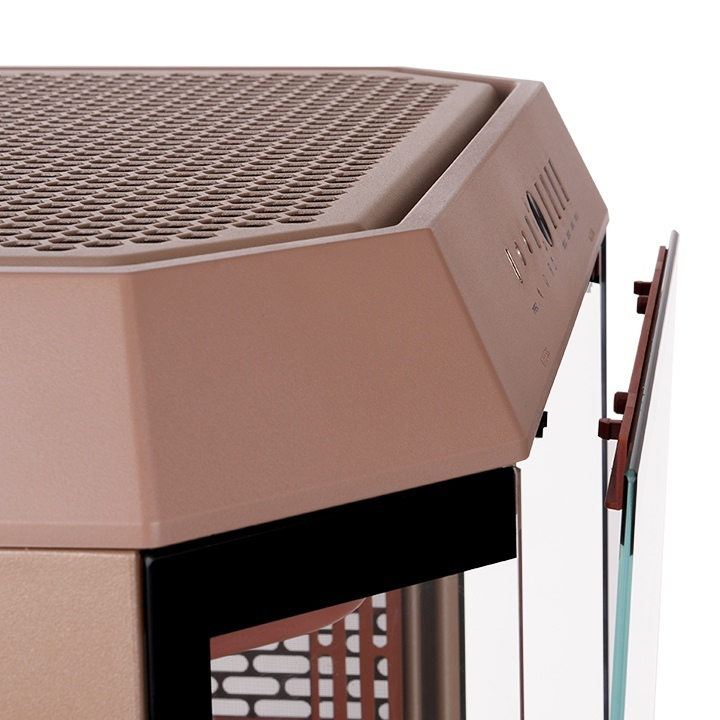 Thermaltake The Tower 600 Gaming Midi Tower Κουτί Υπολογιστή με Πλαϊνό Παράθυρο Gravel Sand - Image 6