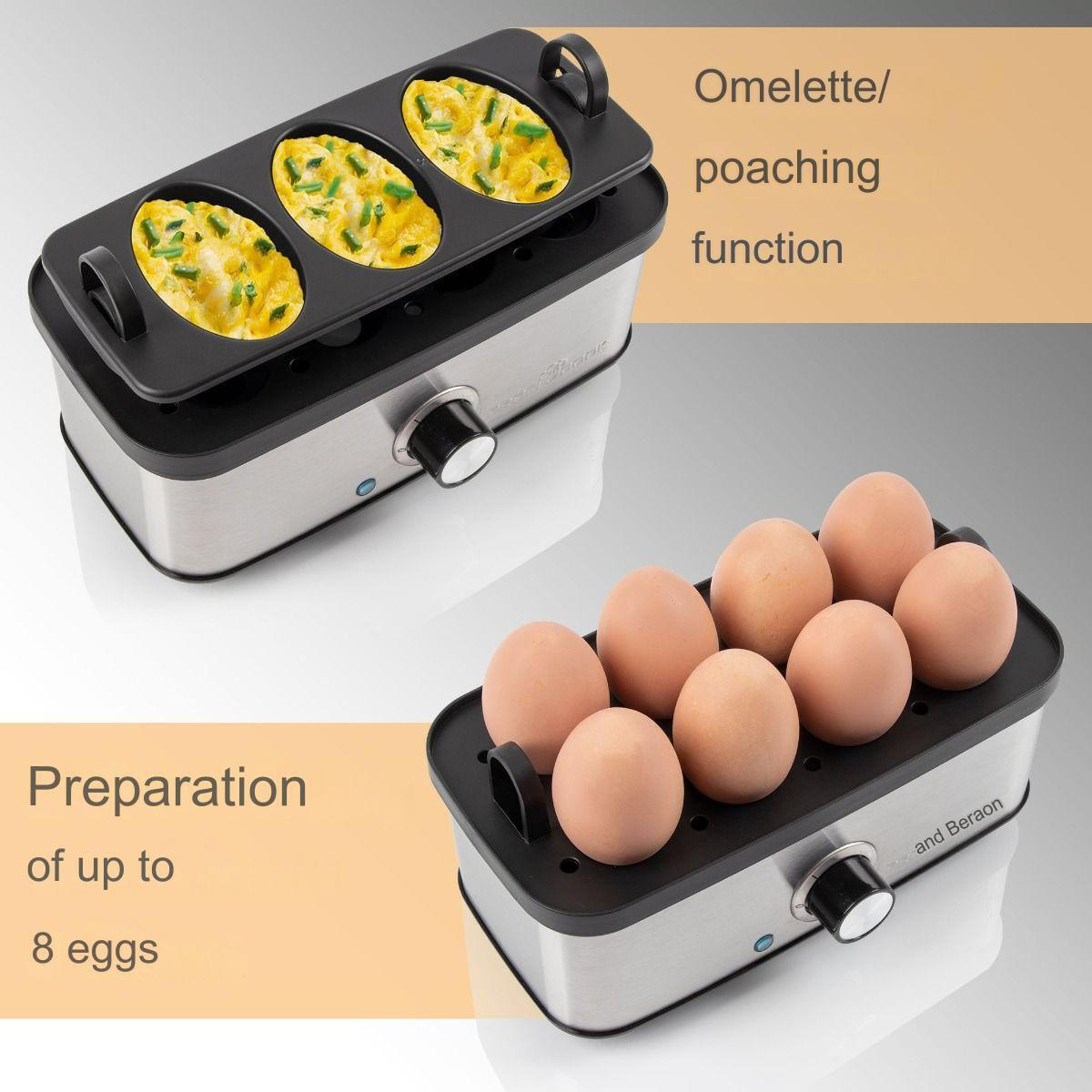 Profi Cook Βραστήρας Αυγών 8 Θέσεων 400W Γκρι - Image 4