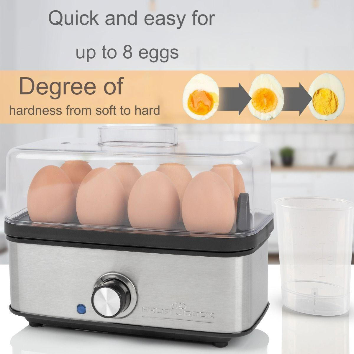 Profi Cook Βραστήρας Αυγών 8 Θέσεων 400W Γκρι - Image 5