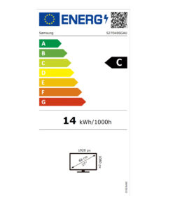 Alternative view of Samsung Essential S4 S40GD IPS Monitor 27" FHD 1920x1080 με Χρόνο Απόκρισης 5ms GTG