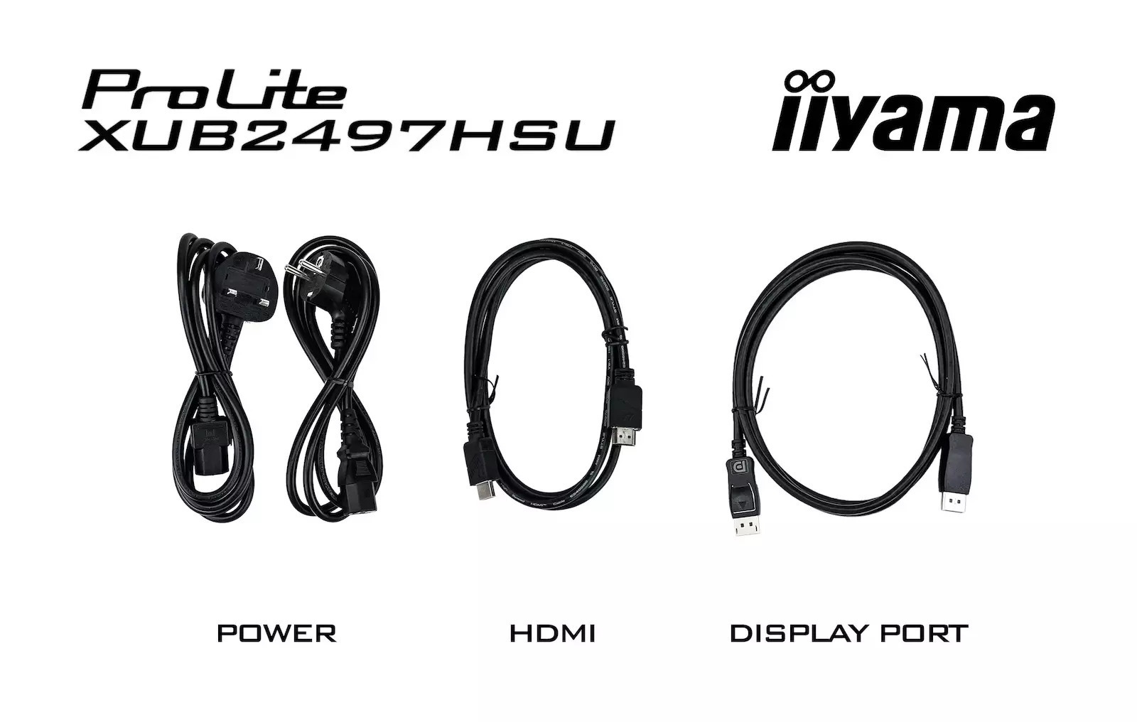 Iiyama ProLite XUB2497HSU-W2 IPS Monitor 23.8" FHD 1920x1080 - Image 2