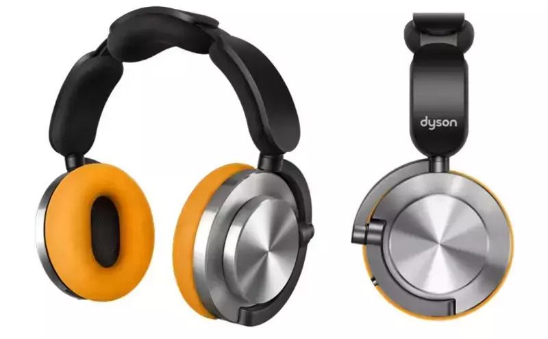 Dyson OnTrac CNC Ασύρματα / Ενσύρματα Over Ear Ακουστικά με 55 ώρες Λειτουργίας και Quick Charge Ασημί