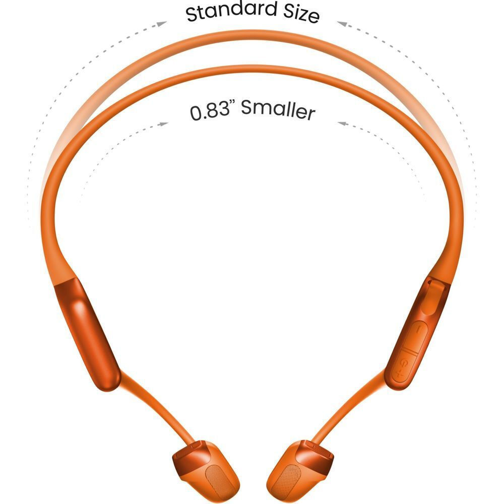 Shokz OpenRun Pro2 Mini Bone Conduction Bluetooth Handsfree Ακουστικά με Αντοχή στον Ιδρώτα Πορτοκαλί - Image 10