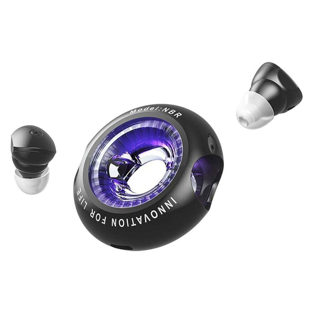 Vention T17 In-ear Bluetooth Handsfree Ακουστικά με Αντοχή στον Ιδρώτα και Θήκη Φόρτισης Μαύρα - Image 3