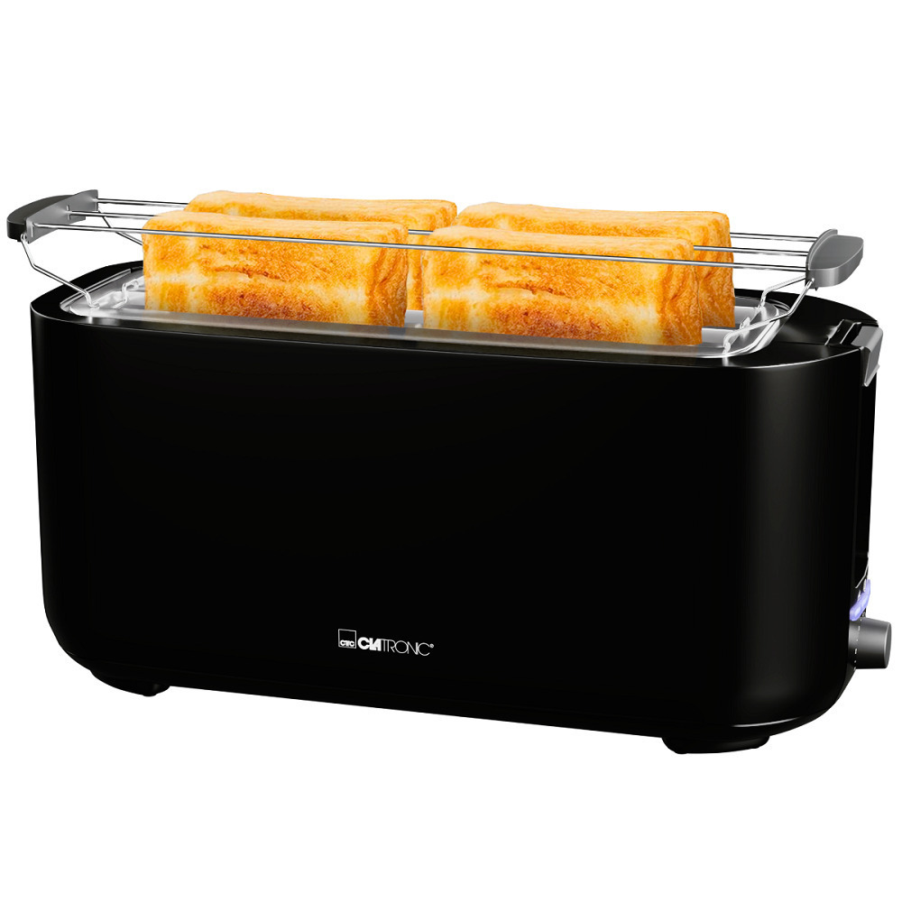 Clatronic Φρυγανιέρα 4 Θέσεων 1400W Μαύρη - Image 2
