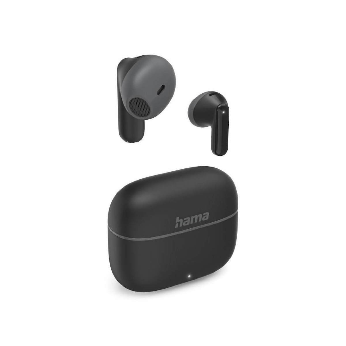 HAMA Freedom Light II Earbud Bluetooth Handsfree Ακουστικά με Θήκη Φόρτισης Μαύρα