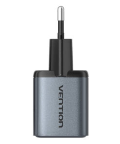 Alternative view of Vention Φορτιστής Χωρίς Καλώδιο GaN με Θύρα USB-A και Θύρα USB-C 30W Μαύρος