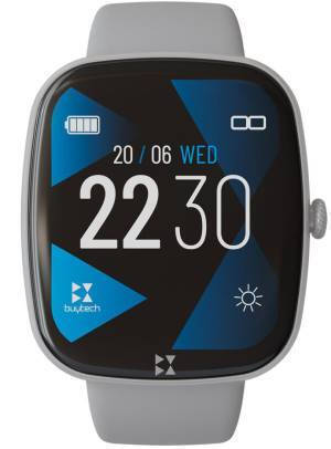 Techmade Smartwatch Buytechby Gamma Cint Silicone 1.89" Gray Techmade