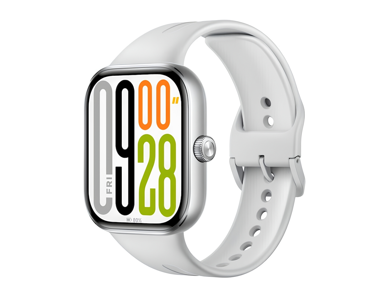Xiaomi Redmi Watch 5 Aluminium 48mm Αδιάβροχο με Παλμογράφο (Silver Gray)