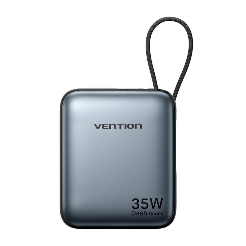 Vention Power Bank 10000mAh 30W με Θύρα USB-C Γκρι - Image 4