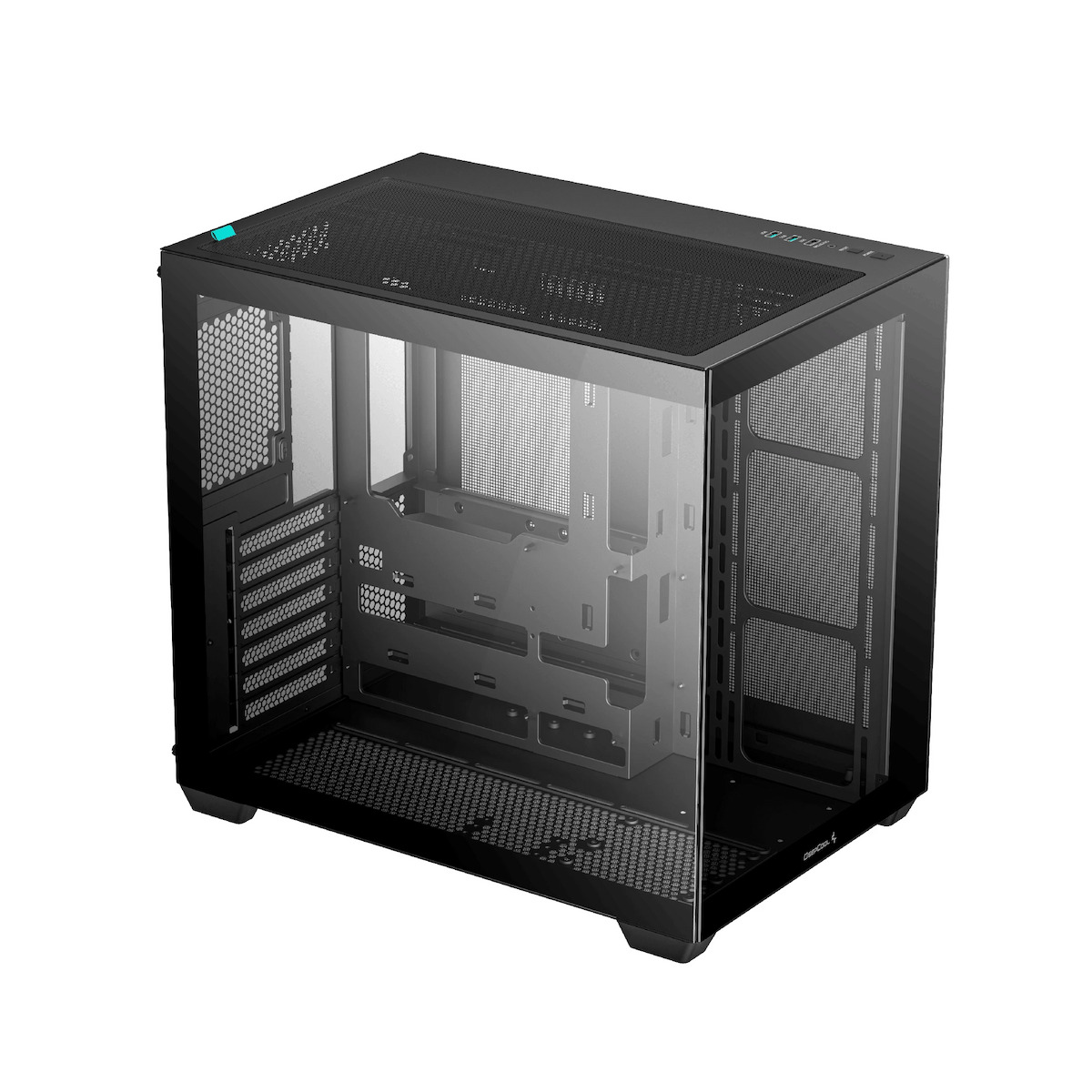 Deepcool CG530 Midi Tower Κουτί Υπολογιστή με Πλαϊνό Παράθυρο Μαύρο