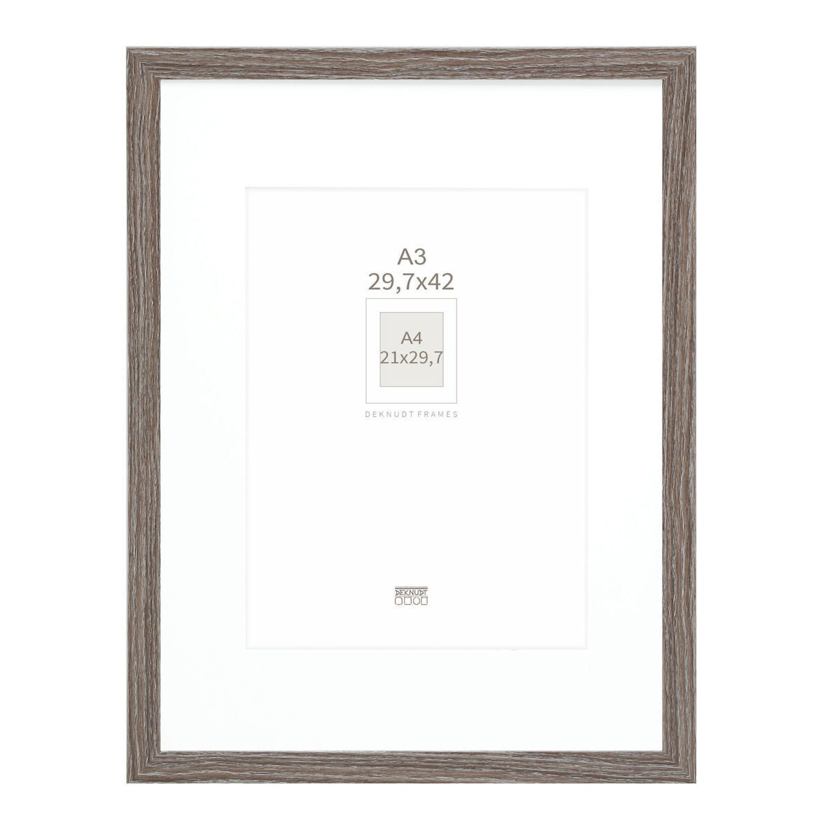 Deknudt Κορνίζα Ξύλινη 29.7x42cm S66KH3P1_29,7X42,0