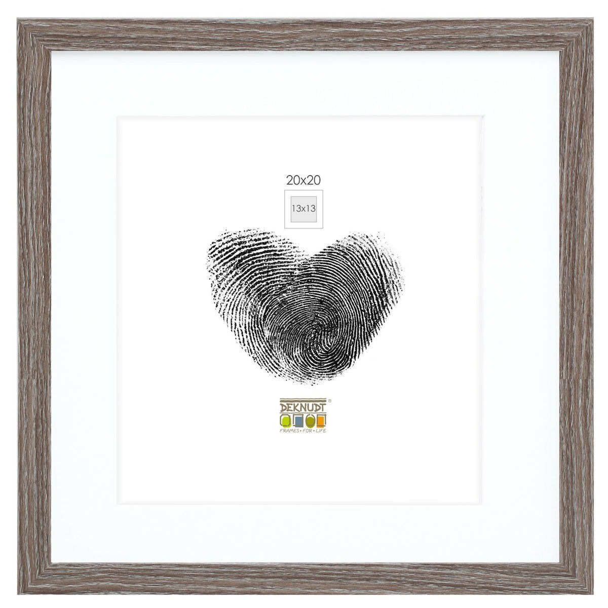 Deknudt Κορνίζα Ξύλινη 20x20cm S66KH3P1_20,0X20,0