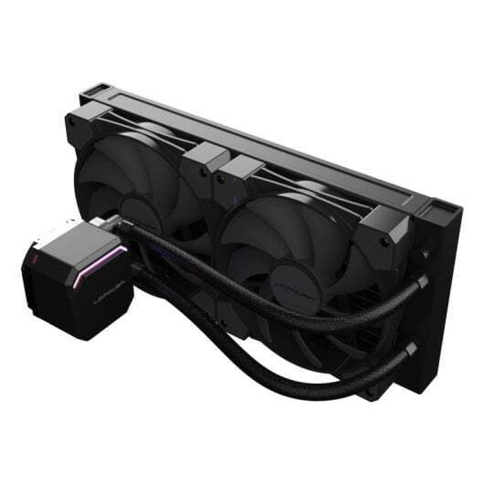 LC-Power Jet Flow Υδρόψυξη Επεξεργαστή Διπλού Ανεμιστήρα 140mm για Socket AM4/AM5/1700/1200/115x - Image 3