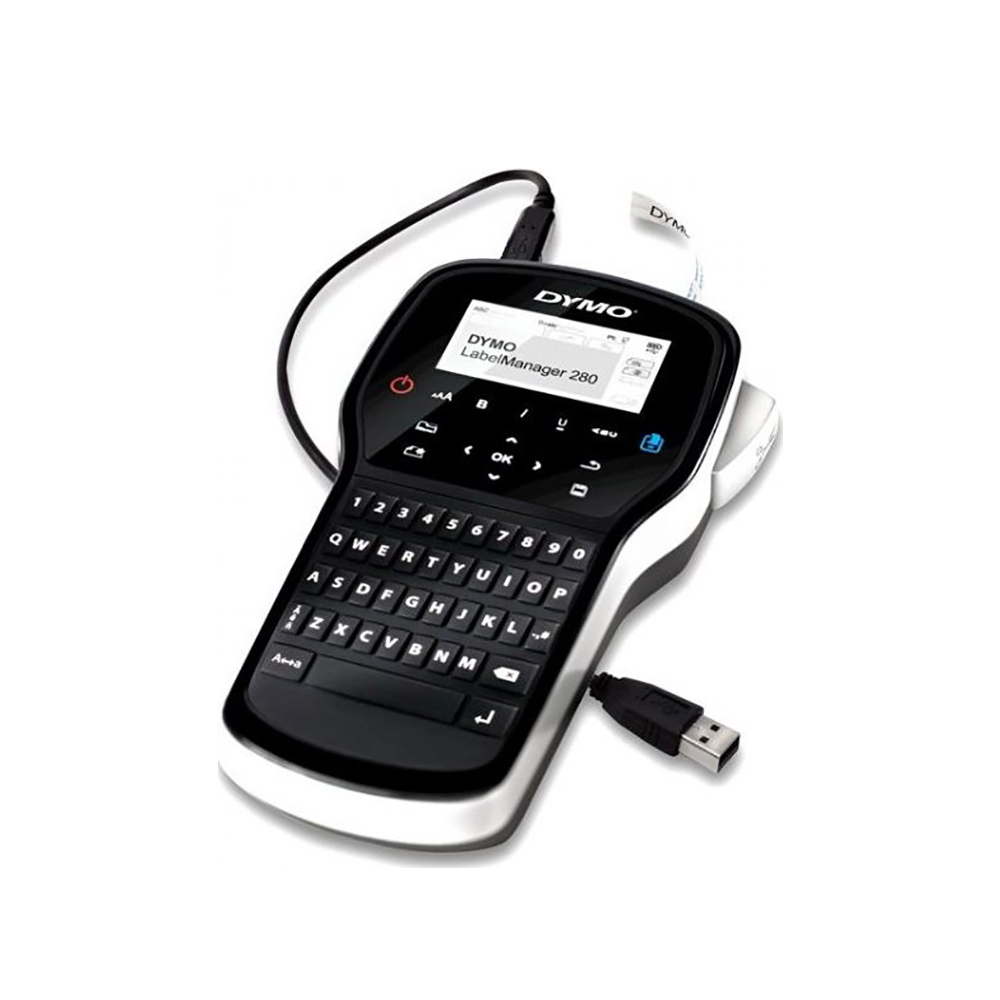 Dymo Labelmanager T 280 Qwerty Kitcase Ηλεκτρονικός Ετικετογράφος Χειρός σε Μαύρο Χρώμα 2091152 - Image 3