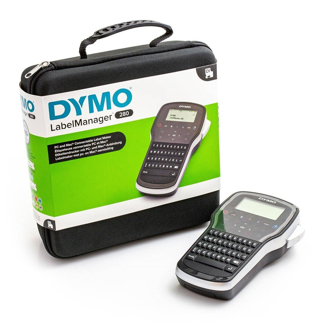 Dymo Labelmanager T 280 Qwerty Kitcase Ηλεκτρονικός Ετικετογράφος Χειρός σε Μαύρο Χρώμα 2091152 - Image 4