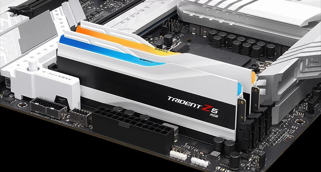 G.Skill Trident Z5 CK RGB DDR5 48GB RAM με 2x24GB Modules και Ταχύτητα 8200 για Desktop F5-8200C4052G24GX2-TZ5CRK - Image 2