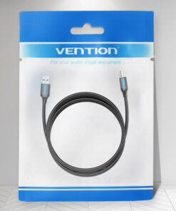 Alternative view of Vention USB 2.0 Cable USB-A male - USB-B male Μαύρο 3m COQBI