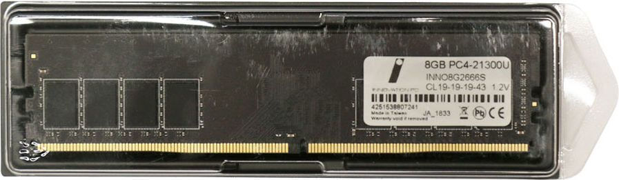 Innovation IT DDR4 με Module 1x8GB και Ταχύτητα 2666 για Desktop - Image 2