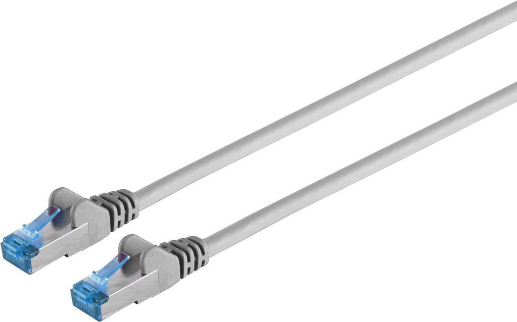 S/FTP Cat.6a Καλώδιο Δικτύου Ethernet 1m Γκρι 1τμχ (75711) - Image 2