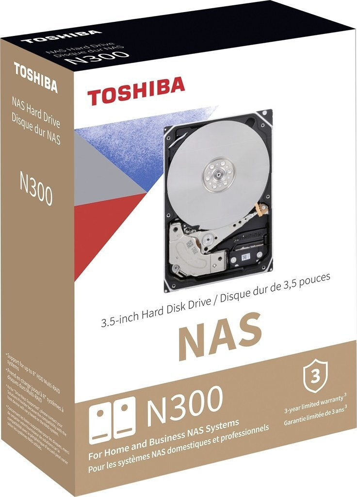 Toshiba N300 6TB HDD Σκληρός Δίσκος 3.5" SATA III 7200rpm με 512MB Cache για NAS HDWG760EZSTA - Image 3