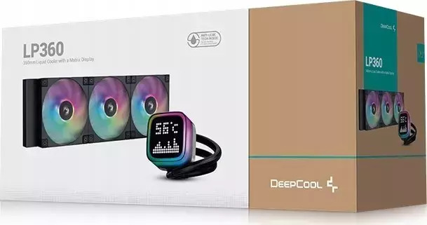 Deepcool LP360 Υδρόψυξη Επεξεργαστή Τριπλού Ανεμιστήρα 120mm για Socket AM4/AM5/1700/115x με ARGB Φωτισμό - Image 4
