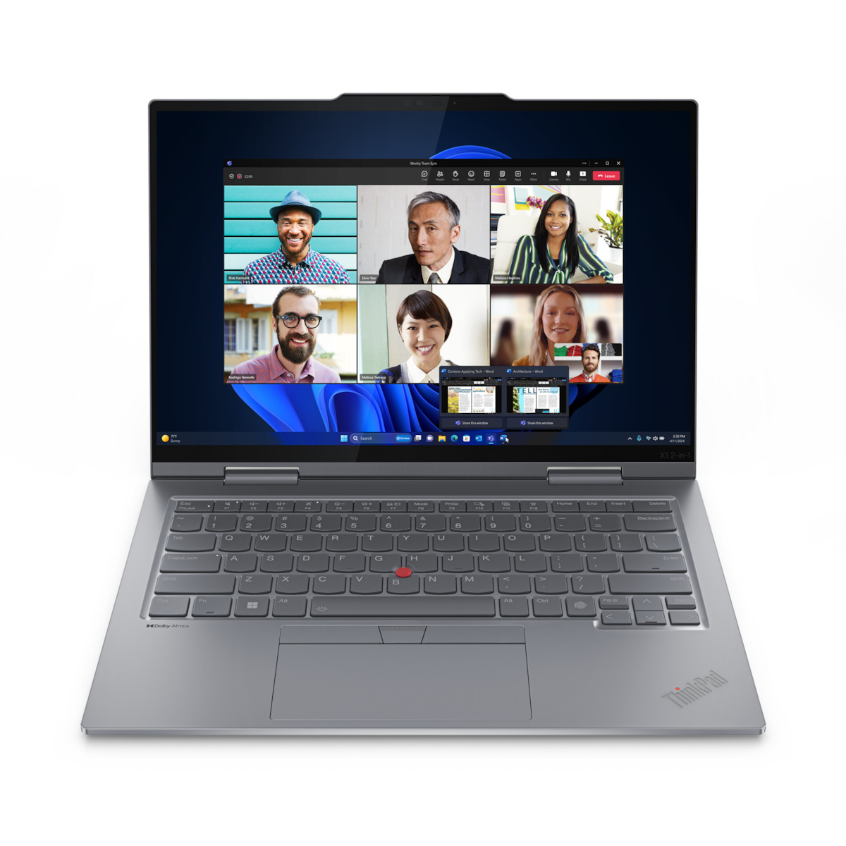 Lenovo ThinkPad X1 2-in-1 Gen 9 14" OLED 120Hz (Ultra 7-155U/32GB/1TB SSD/W11 Pro) (UK Keyboard)