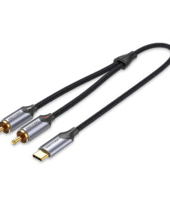 Vention Audio Converter Usb-c To 2rca Male Cable 2.0m Bguhh