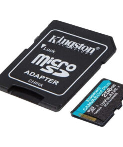 Alternative view of Kingston Canvas Go Plus microSDXC 256GB Class 10 U3 V30 A2 UHS-I με αντάπτορα