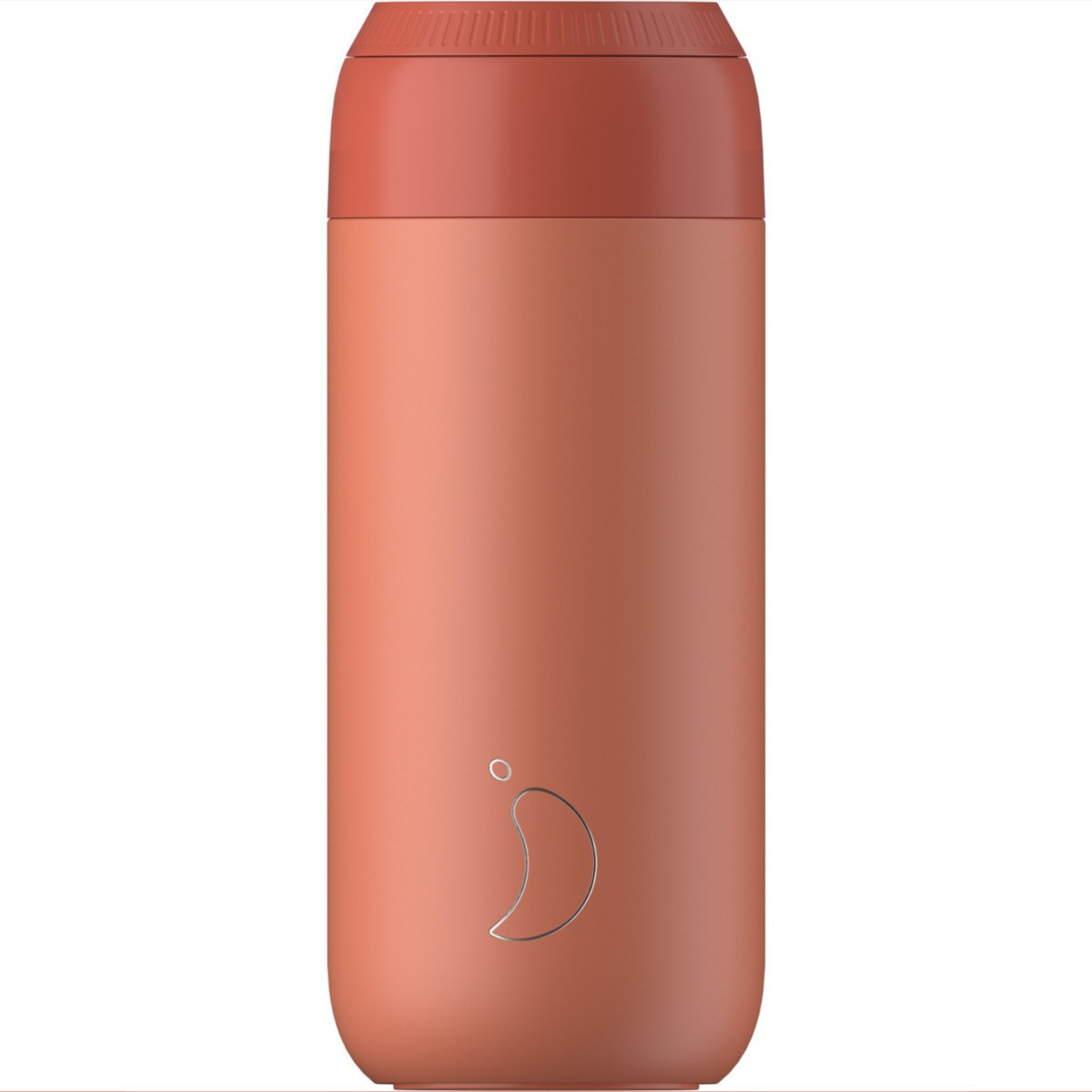 Chilly's Series 2 Ποτήρι Θερμός Ανοξείδωτο BPA Free 500ml Maple Red με Καλαμάκι 22523 - Image 4