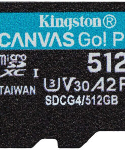 Alternative view of Kingston Canvas Go Plus SDXC 512GB Class 10 U3 V30 A2 UHS-I με αντάπτορα