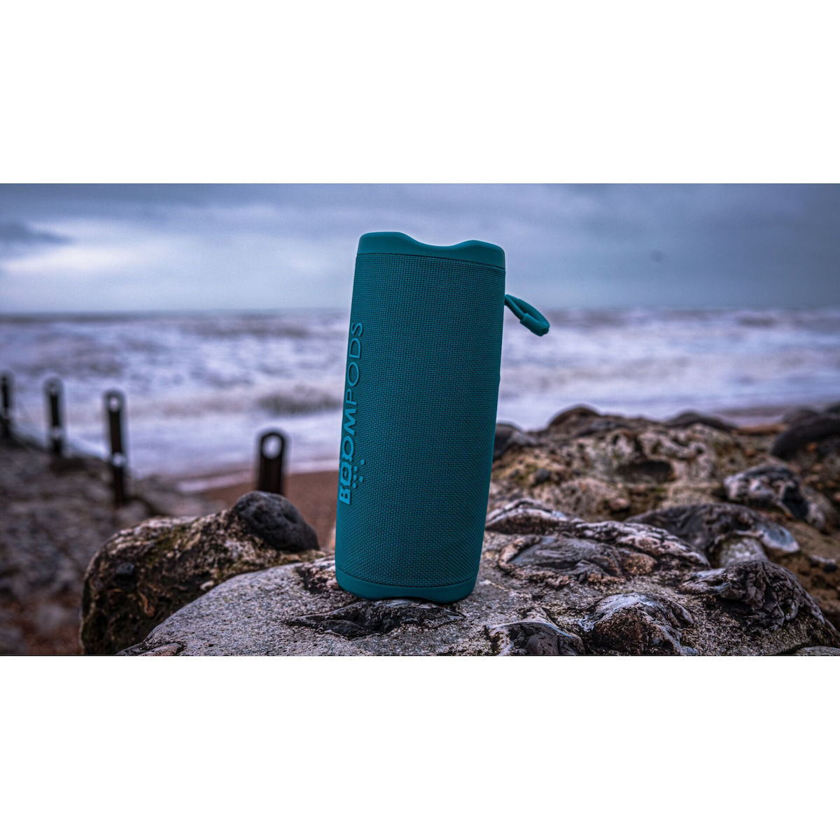 Boompods Beachboom 35 Αδιάβροχο Ηχείο Bluetooth 18W με Διάρκεια Μπαταρίας έως 12 ώρες Μπλε - Image 4