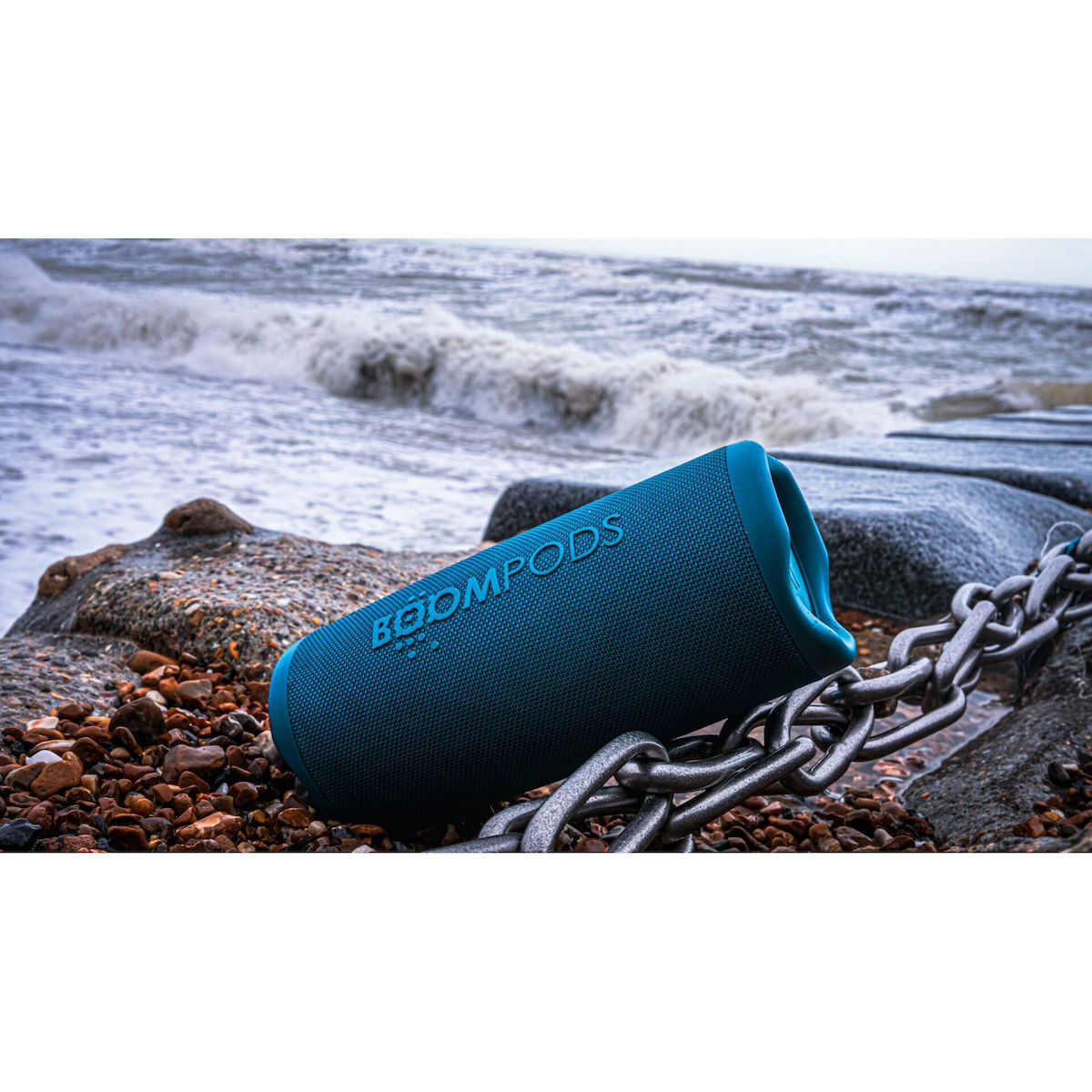 Boompods Beachboom 35 Αδιάβροχο Ηχείο Bluetooth 18W με Διάρκεια Μπαταρίας έως 12 ώρες Μπλε - Image 5