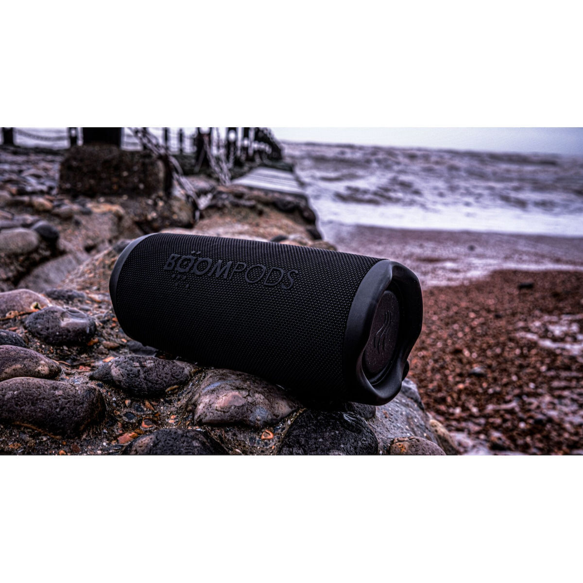 Boompods Beachboom 35 Αδιάβροχο Ηχείο Bluetooth 18W με Διάρκεια Μπαταρίας έως 12 ώρες Μαύρο - Image 4