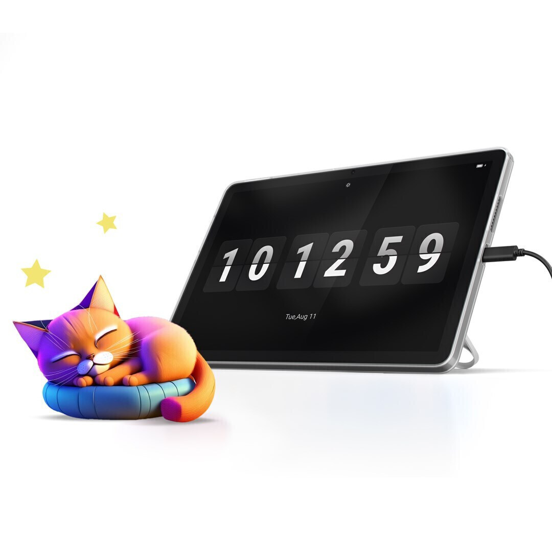 Lenovo Tab 10.1" (4GB/128GB/Clear Case) Luna Grey - Image 8