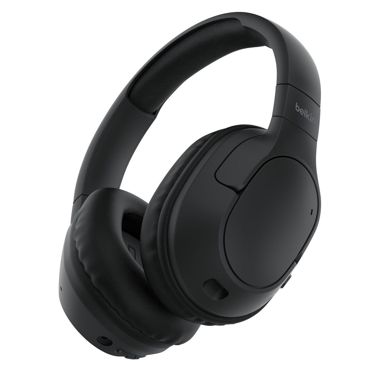 Belkin SoundForm Surround Ασύρματα / Ενσύρματα Over Ear Ακουστικά και Quick Charge Μαύρα