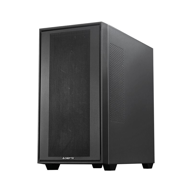 Chieftec Hunter Gaming Midi Tower Κουτί Υπολογιστή με Πλαϊνό Παράθυρο Μαύρο - Image 2