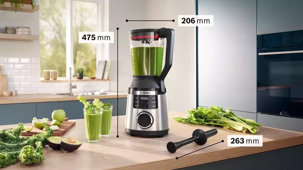 Bosch Vitapower Μπλέντερ για Smoothies 2lt 1800W Γκρι - Image 7