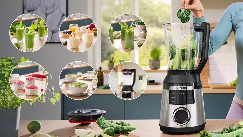 Bosch Vitapower Μπλέντερ για Smoothies 2lt 1800W Γκρι - Image 13