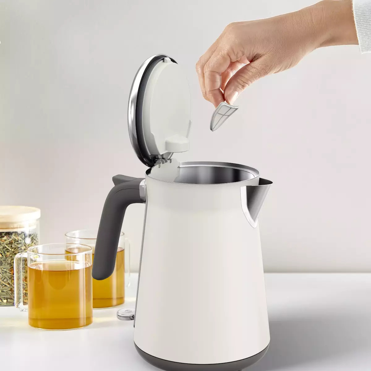 Tefal Βραστήρας 1.7lt 2400W Λευκός KI666A - Image 3