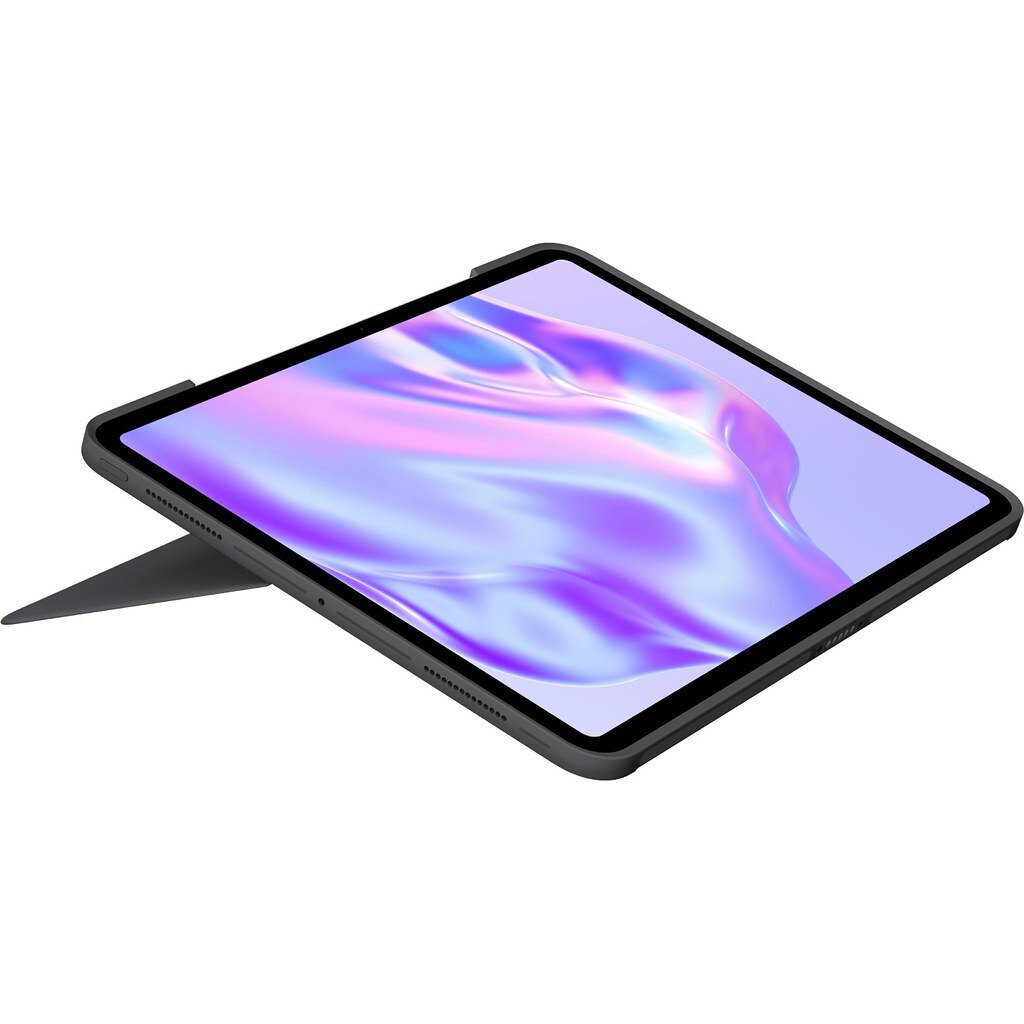 Logitech Combo Touch Flip Cover με Πληκτρολόγιο στα Γερμανικά Γκρι (Apple iPad Pro 13) 920-012665 - Image 2