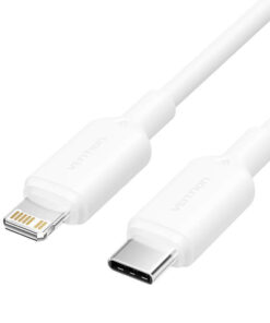 Vention USB-C to Lightning Cable 27W Λευκό 1m (741E64)