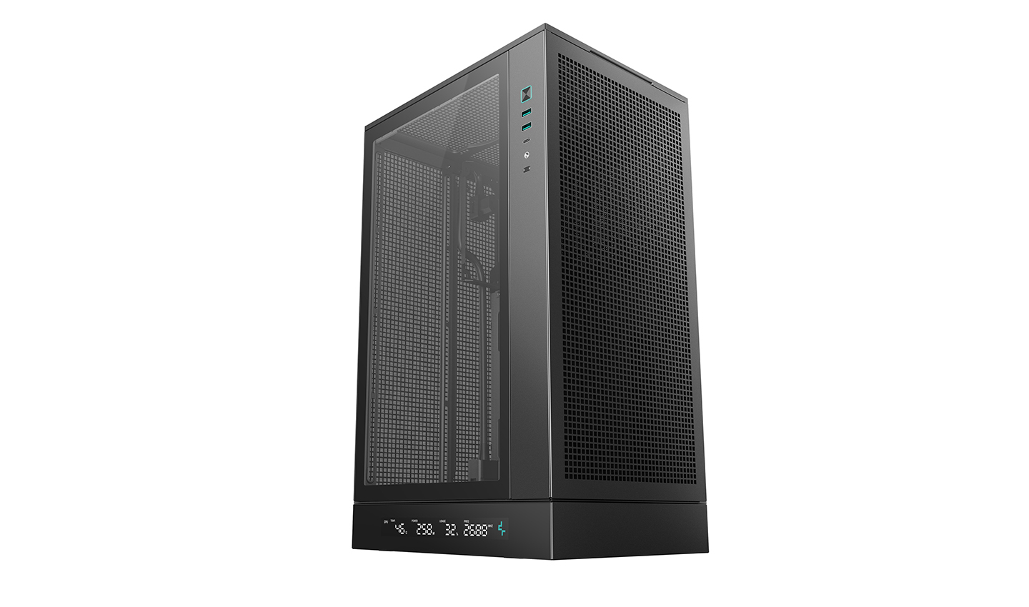 Deepcool CH270 Digital Mini Tower Κουτί Υπολογιστή με Πλαϊνό Παράθυρο Μαύρο - Image 2