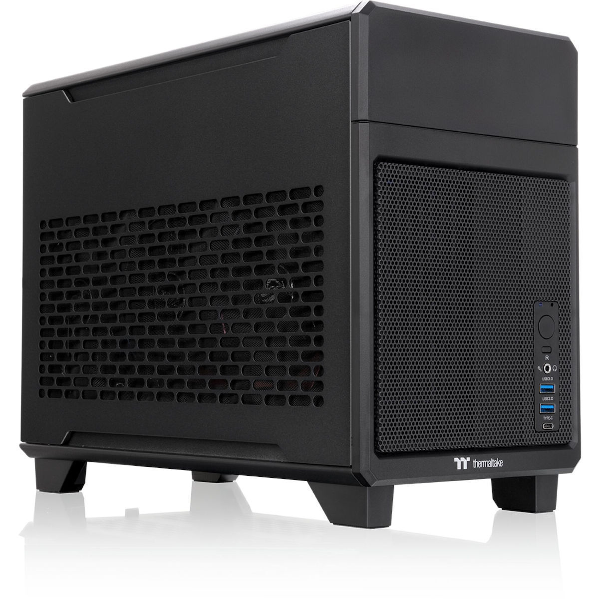 Thermaltake TR100 Mini Tower Κουτί Υπολογιστή Μαύρο - Image 3