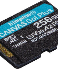Alternative view of Kingston Canvas Go Plus microSDXC 256GB Class 10 U3 V30 A2 UHS-I με αντάπτορα