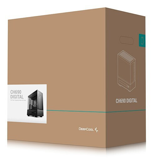 Deepcool CH690 Digital Midi Tower Κουτί Υπολογιστή με Πλαϊνό Παράθυρο Μαύρο - Image 2